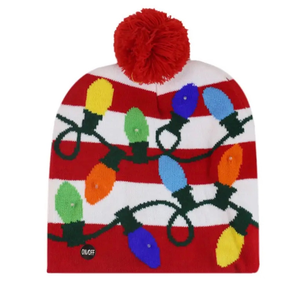 Light up Christmas hat
